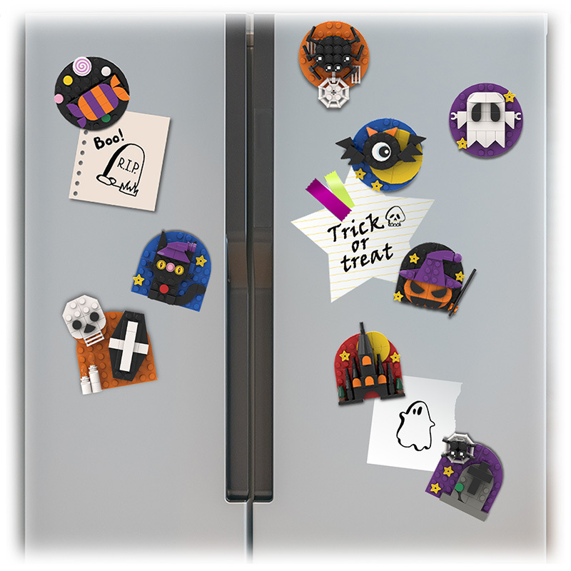 Foreign Halloween-themed Pumpkin Decorations, Refrigerator Magnets, Decorative Items, Gift Crafts, Home Bedroom Assembly_voghion.com
