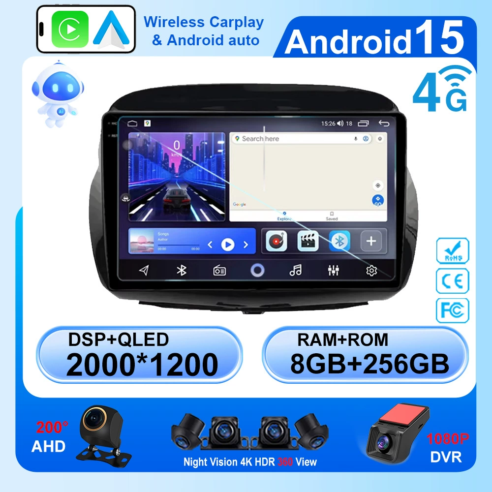 Android Auto DVD для Honda FRV FR-V EDIX 2004 2005 2006 2007 2008 2