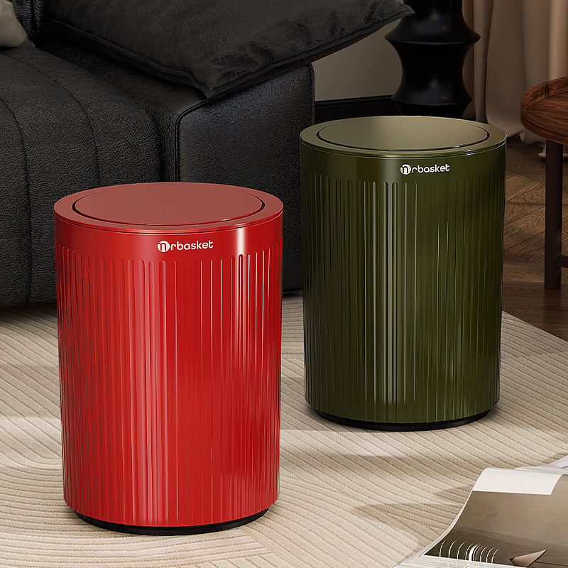 Bote de basura para el hogar nuevo estilo de cocina de alto valor sala de estar dormitorio inodoro gran estilo retro canasta de papel creativa de gran capacidad