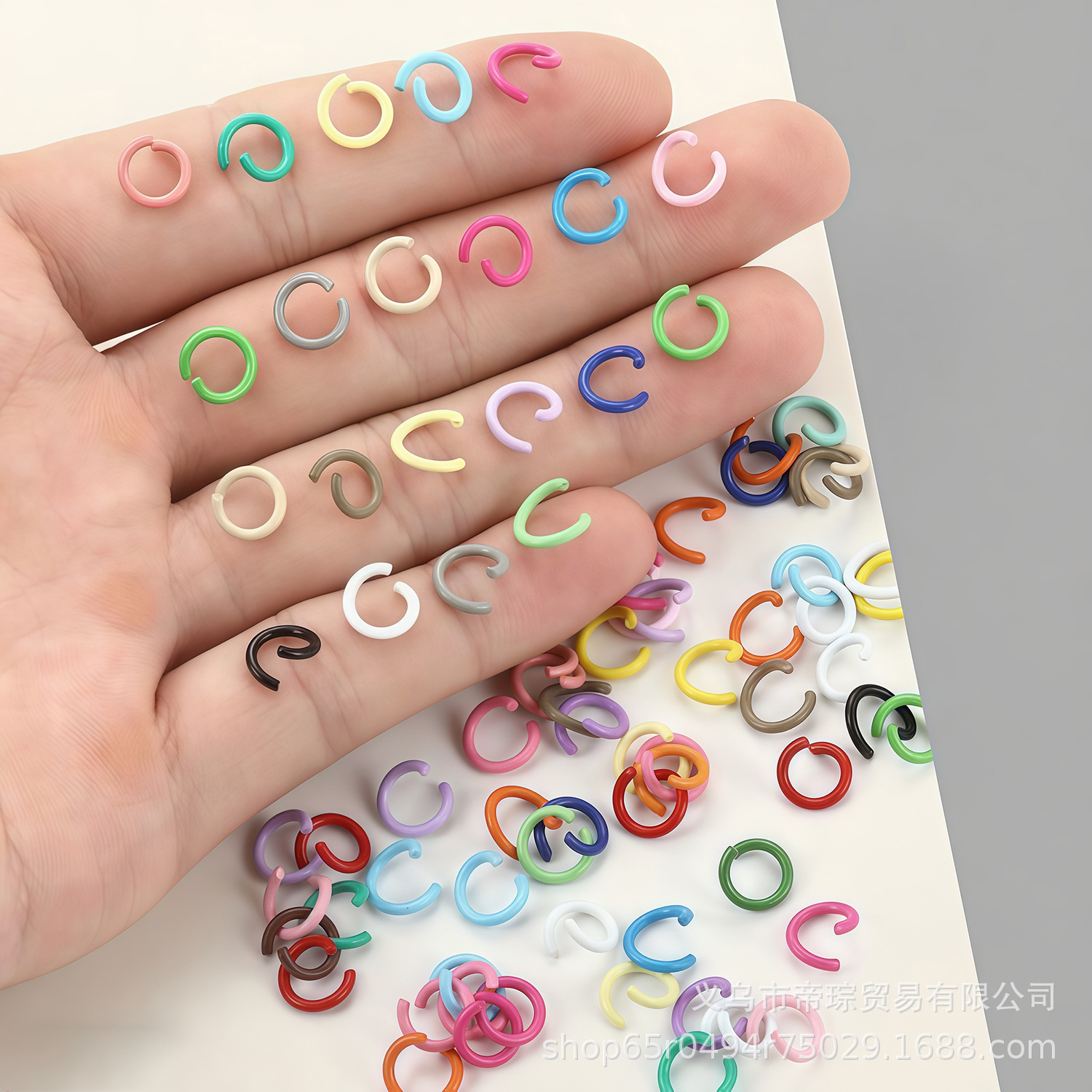 Rings for jewelry and fashion accessories, accessory handmade, bracelet, 8/10mm, DIY, direct factory sales