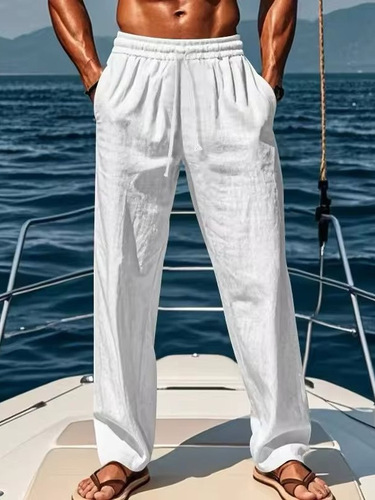 Amazon Wish AliExpress Men's Hip-Hop Casual Loose Sport Pants 2024 New Breathable Long Trousers