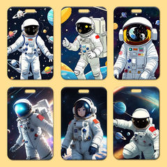 神奇太空人卡套批發學生飯卡校牌胸牌工作證門禁卡套小卡廠牌胸牌