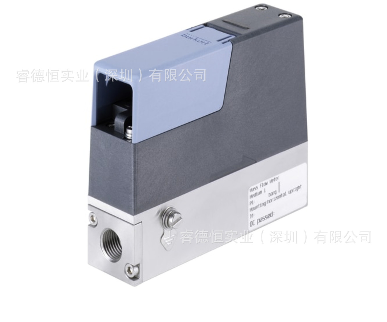 德国进口 burkert 8741 24V 气体质量流量计 MFC 气体流量控制器