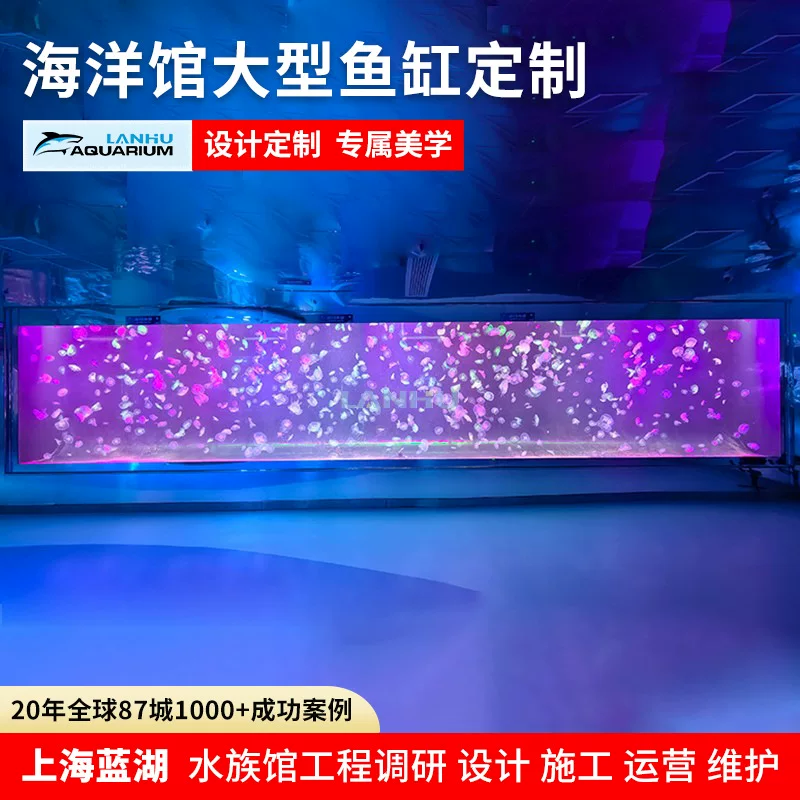 Marine aquarium, design theme park, custom-made