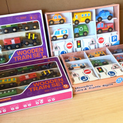 子供交通標識標識信号灯列車教具CPC幼稚園知育車CE早教玩具