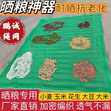 家用晒粮网农用晾晒网加厚透气垫布晒粮神器晒稻谷晒玉米小麦晒网