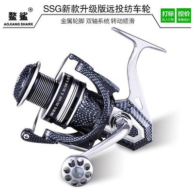 猎渔王鳌鲨SSG黑鹰金属渔轮渔线轮纺车轮鱼线轮路亚轮海竿轮渔具