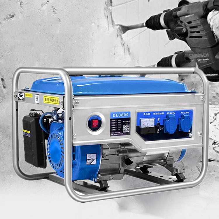 随推随移动便携式发电机 三相380v酒店商场备用发电机 家用发电机