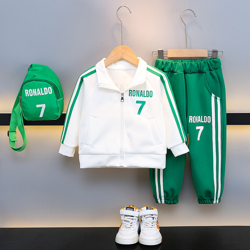 Boy's suit Children's spring and autumn sportswear boy baby handsome tide_voghion.com