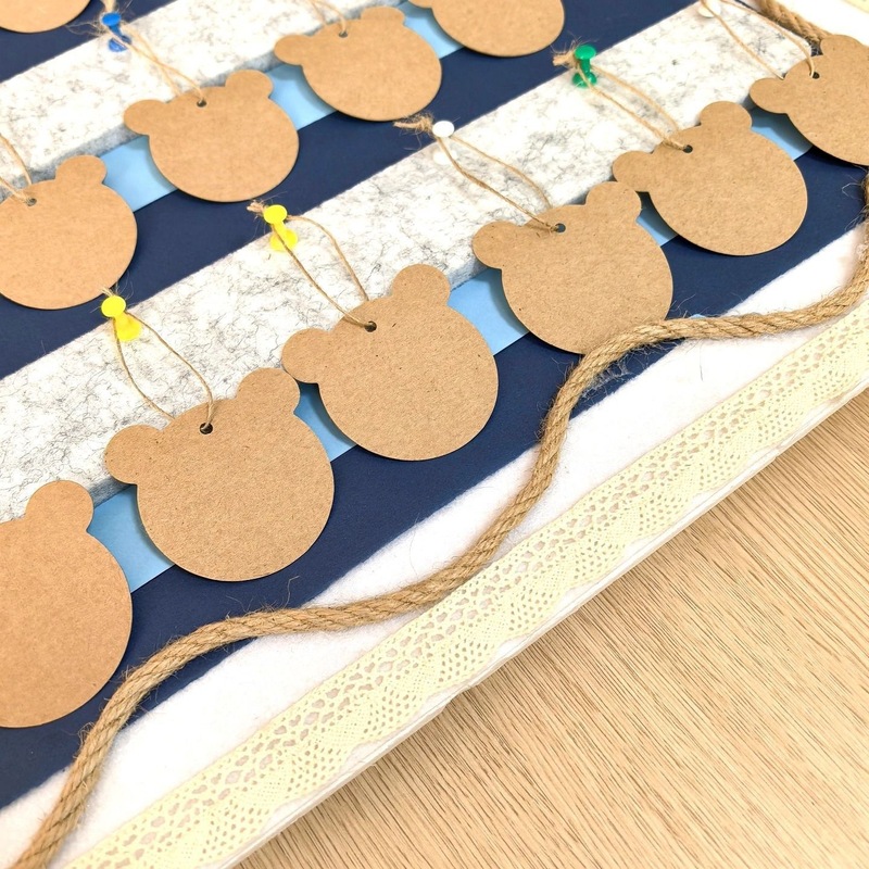 幼儿园蓝色系区域进区卡牌环创材料牛皮挂牌签到墙班级值日生装饰|undefined