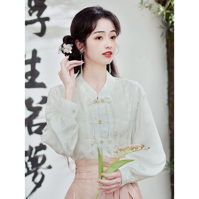 Реальная съемка 2024 новых весенних и осенних национальных костюмов