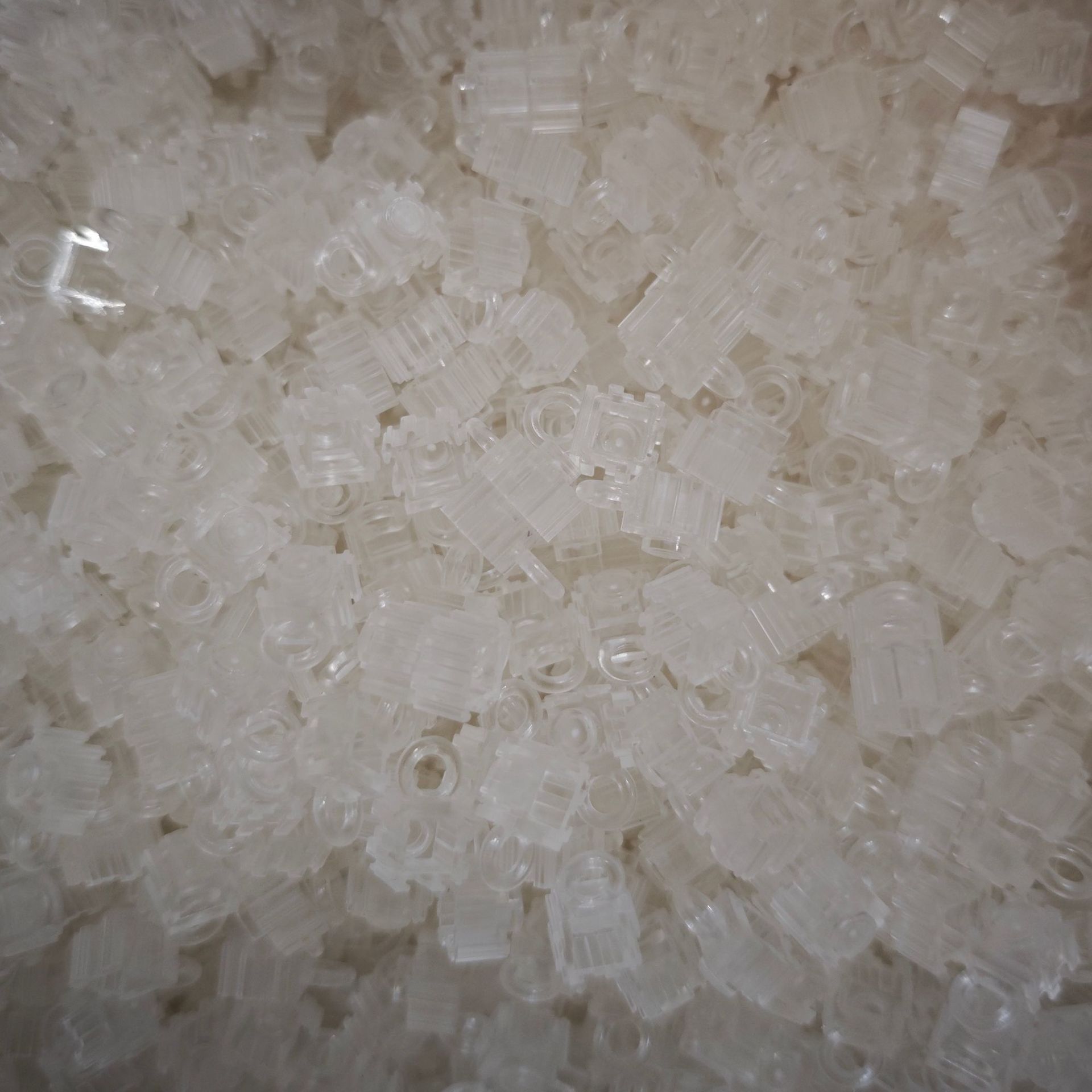 Transparent ring building blocks 12g [about 50 pieces]