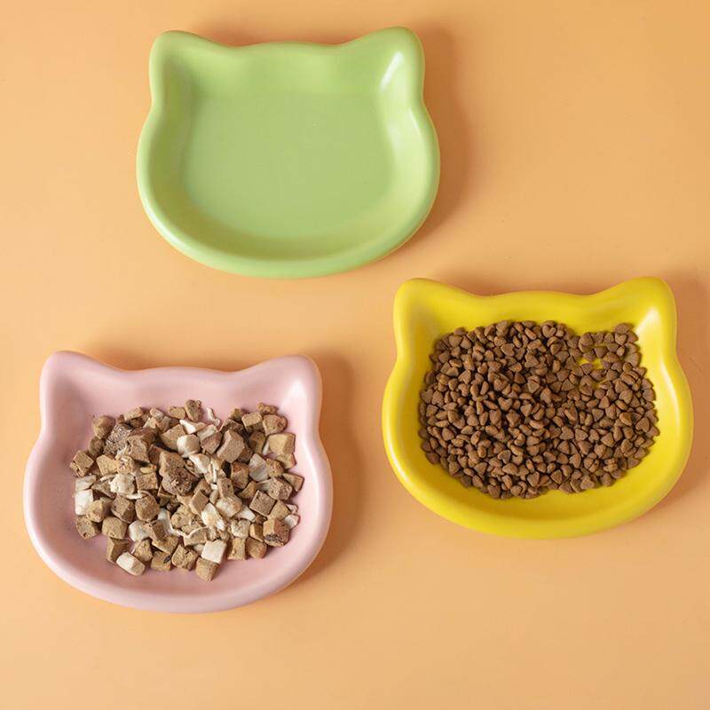 Cat Bowl Plastic Bowl Cat Food Dish Kitten Food Bowl Canned Snacks Freeze-Dried Food Plate Short-Legged Cat Dish Pet Bowl Cat Bowl Plastic Bowl Cat Food Dish Kitten Food Bowl Canned Snacks Freeze-Dried Food Plate Short-Legged Cat Dish Pet Bowl
