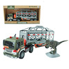 Realistic dinosaur, inertia transport, trailer for boys, toy, tyrannosaurus Rex
