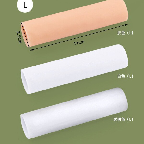 Long wear-resistant silicone waterproof protective case for toes
