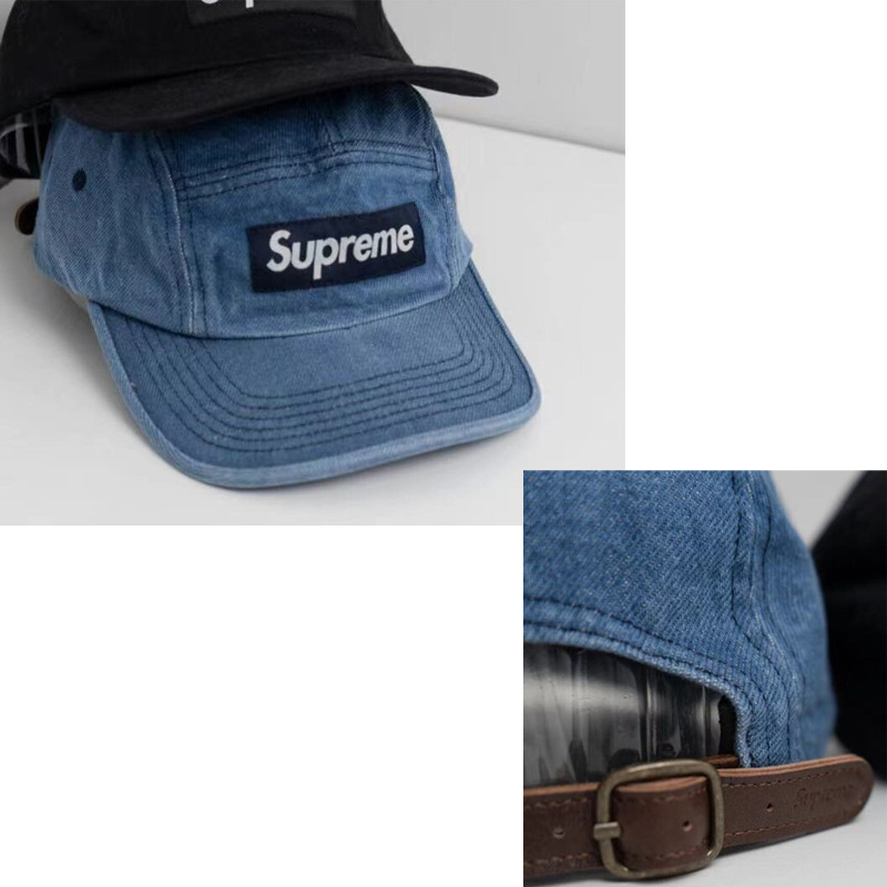 23SS Ventile Camp Cap ジョイント防水コットン ピークドキャップ ベースボールキャップ カラーブロック SUEDE VISOR S|undefined