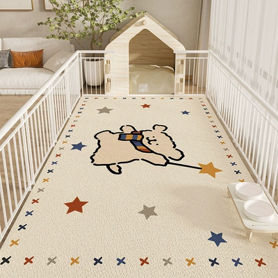 Avtomobil döşəmə paspasları — and Entrance, Easy-Care Door Mats - star-puppy-4060cmone-touch-clean