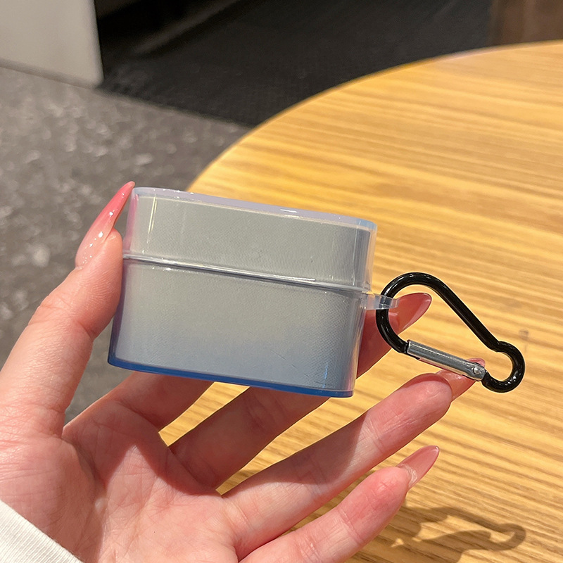 Gradient blue transparent shell [including hook]