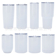 304不锈钢保温杯热升华直身杯吸管杯 热转印咖啡杯 汽车杯 车载杯