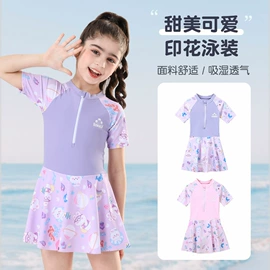 儿童泳衣;连体泳衣;泳裤