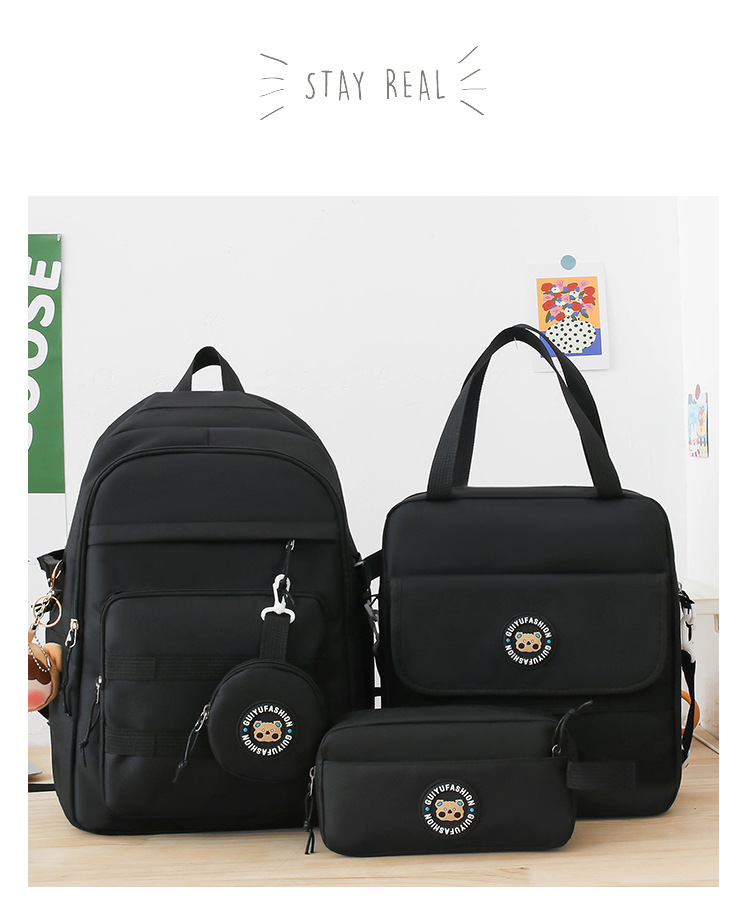 Zaini per bambini, estate, nuova stagione scolastica, zaino per studenti della scuola primaria di 3a e 4a elementare, stile coreano, semplice, grande capacità, borsa casual in tela_voghion.com