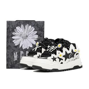O 30710 White Thick Sole Casual Star Shoes ��ɫ�������Ь