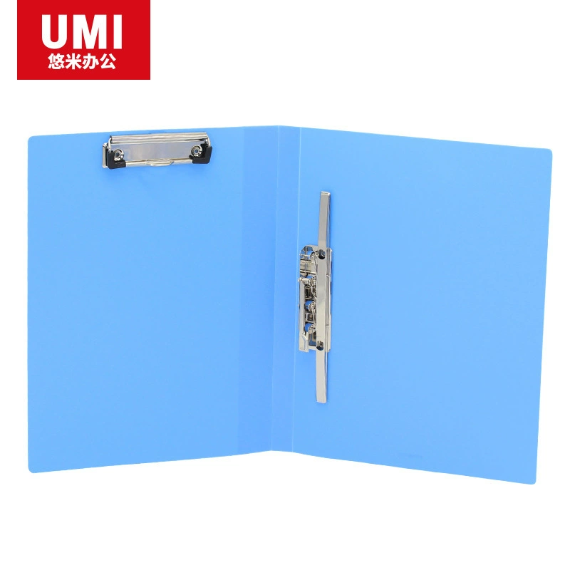 Долговечная папка-слой UMI Youmi W01104B/D, одинарная длинная ставка+держатель платы, 85 шелк толстая, папка черная синий
