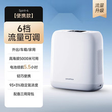 鱼跃便携式制氧机老人家用氧气机户外吸氧机高原车载充电Spirit-6
