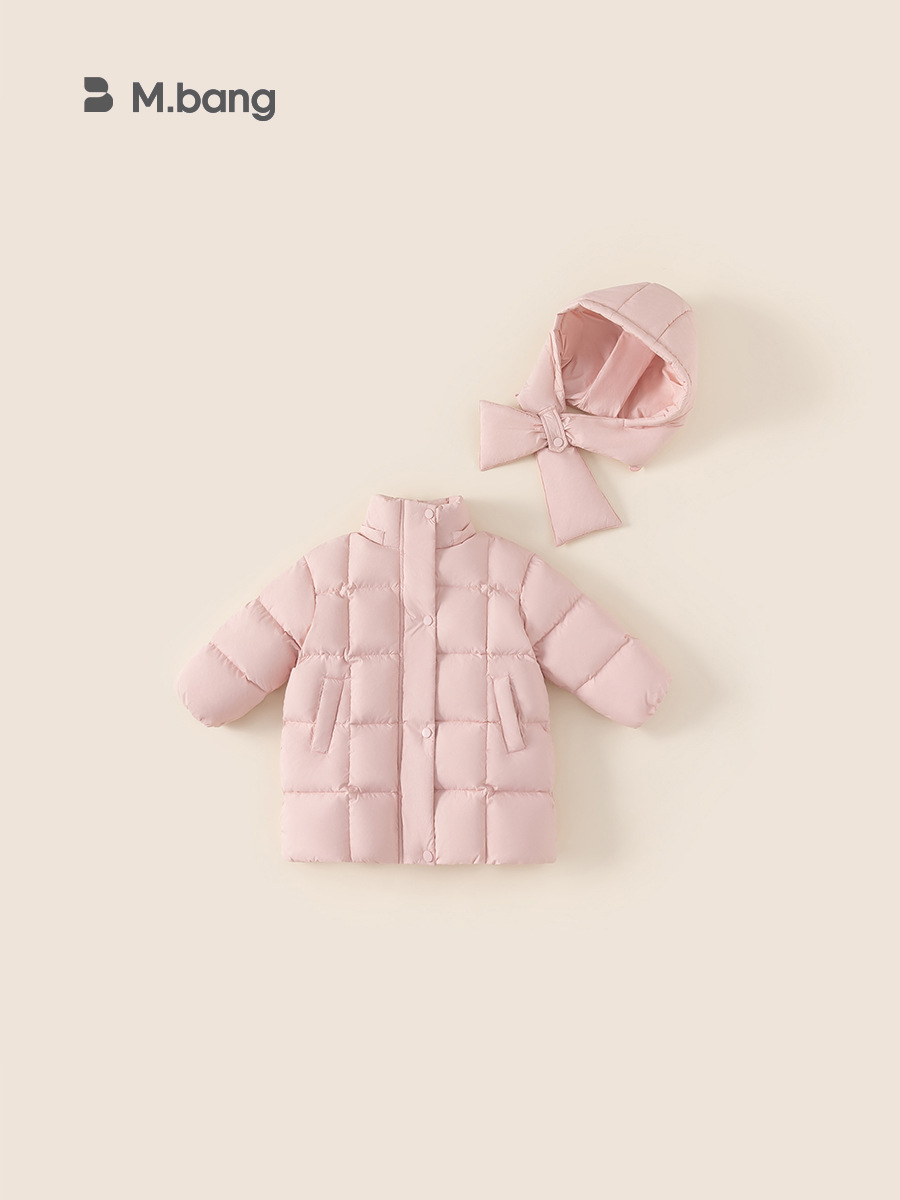 Yoobao ropa de invierno para niños, ropa de invierno para niñas, ropa gruesa para bebés, abrigo para niños a prueba de viento