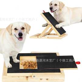 跨境抽拉式狗抓板耐磨不掉屑狗狗玩具宠物用品可折叠狗狗指甲锉板