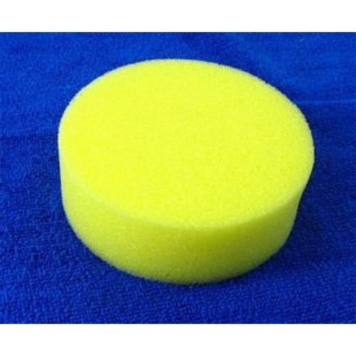 Waxing sponge high density round sponge car wash sponge car polishing wax sponge wipe factory direct sale