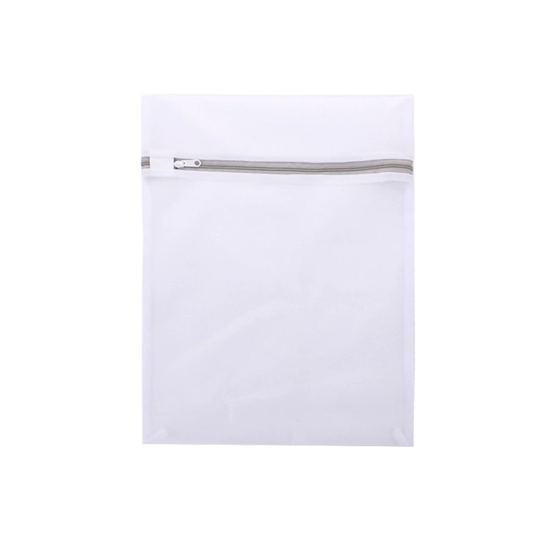 Storage system with zipper for laundry for traveling, mesh bag, increased thickness