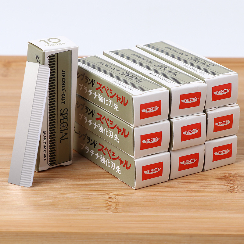 Stainless Steel Replacement Corrugated Blade Eyebrow Razor Sharp Professional Photo Studio Safe Beauty Tool Makeup Eyebrow Trimmer