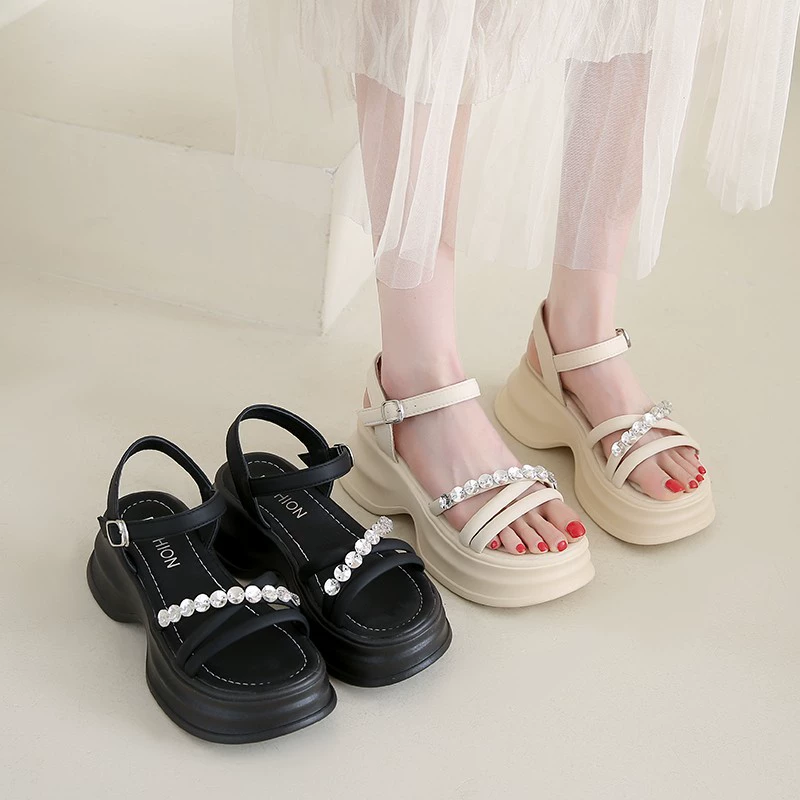 Summer sandals with a strap, for teenagers, 2025 years