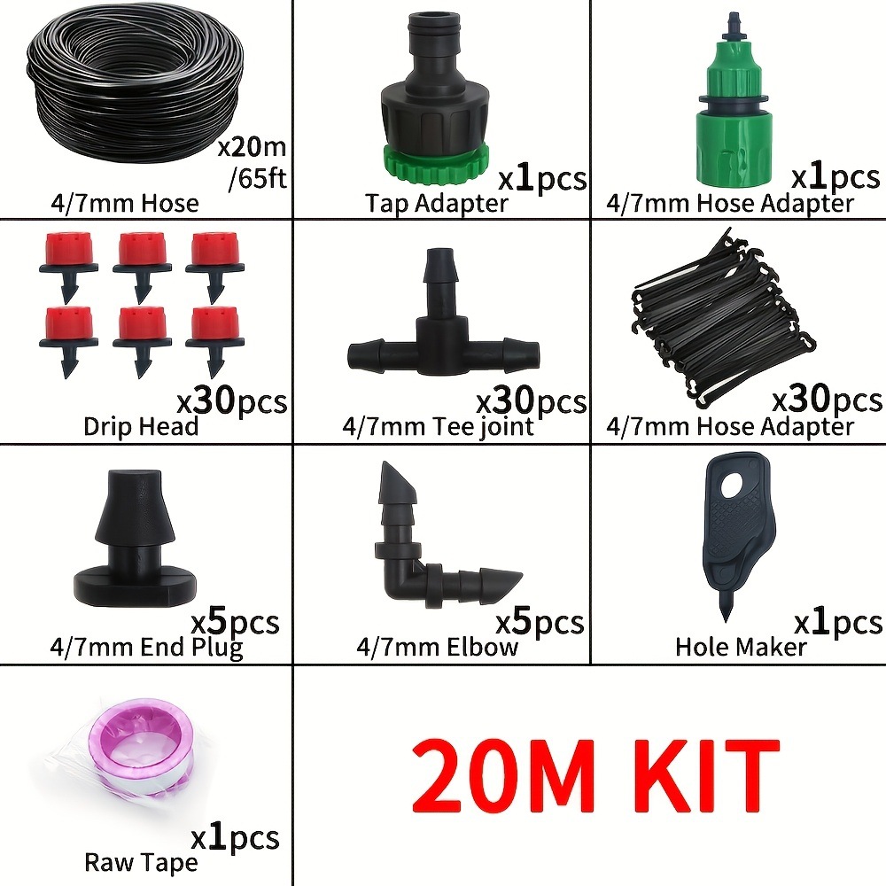 Juego de 20m + perforadora