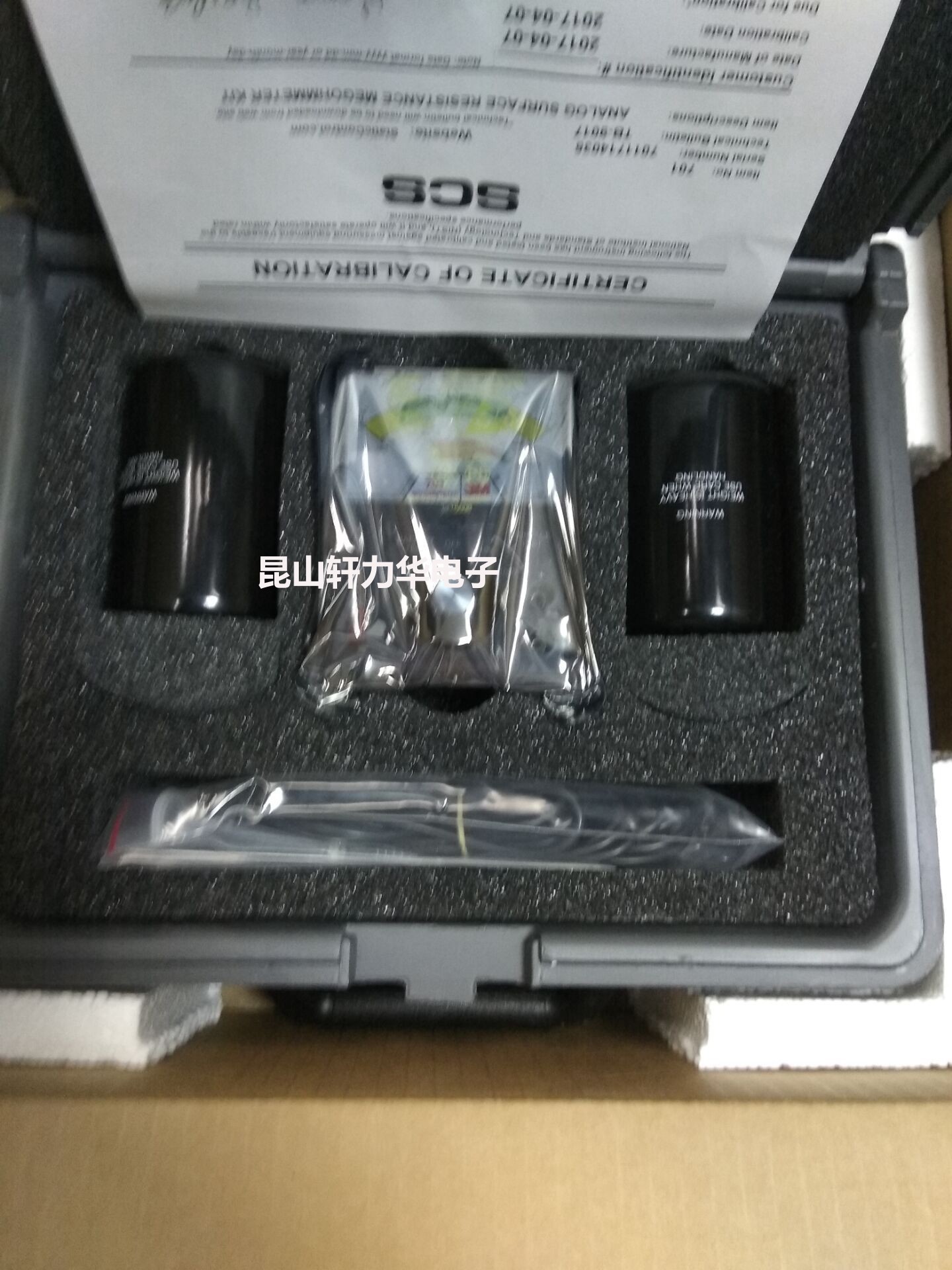 美国 SCS701 高阻计 电阻计 重锤式表面阻抗测试仪 静电电阻测试