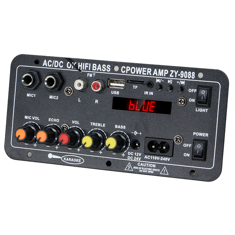 工場直販ファミリーカラオケ屋外カーオーディオサブウーファーアンプボードBluetoothディスプレイ付きアンプボード|undefined