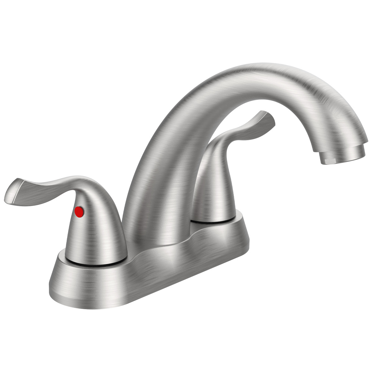 4 pulgadas de estilo americano frío y caliente doble mango baño baño lavabo lavabo grifo certificación CUPC Amazon