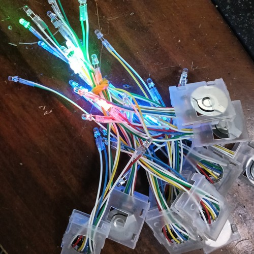 Spring and Autumn LED Light-Up Shoes for Children with Fabric Laces, Breathable, for Kids 1-6 Years Old, Fashionable Casual Sports Shoes