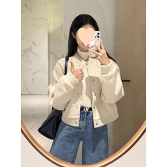 韩系慵懒风短款棒球服外套女2025春季新款多巴胺小众独特夹克上衣