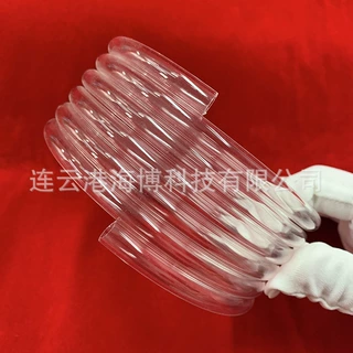 耐高温高透明石英螺旋管 石英加热管来图生产