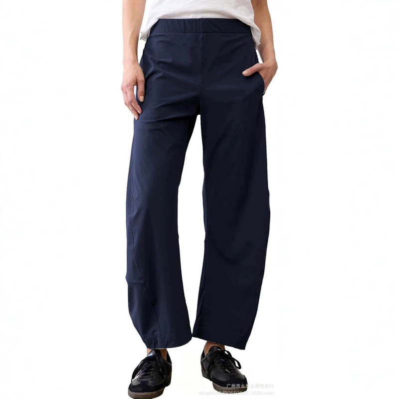 Women's Quick-Dry Sun-Protection Loose-Fitting Drapey Commuter Pants, Slimming Pants for Independent Sellers, Cross-Border Amazon Casual Pants