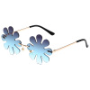 Lens solar-powered, glasses suitable for photo sessions, 2023 collection, flowered, graduation party