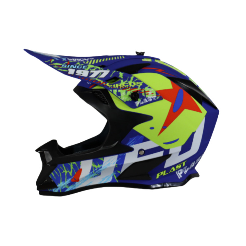Processing Custom Orange Cool Off-Road Helmet Four Seasons Half Helmet Small Passion Riding Motorcycle Off-Road Helmet
