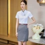 夏季服务员空姐职业工作服