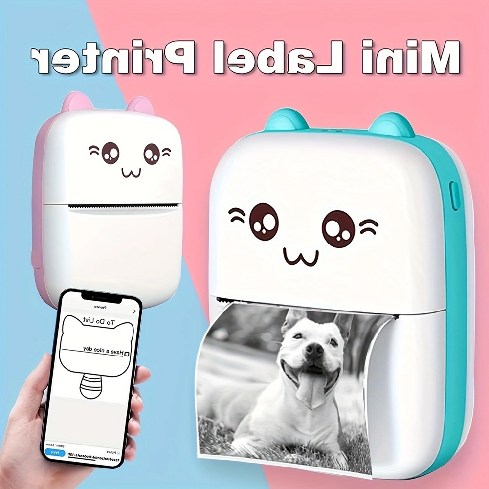 (Wholesale), (Cross-border trading), handheld photo, pocket small printer for students, (Physicals)