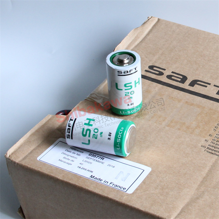 LSH20 D 法国SAFT 帅福得 锂电池 可加插头焊脚 功率型锂亚电池