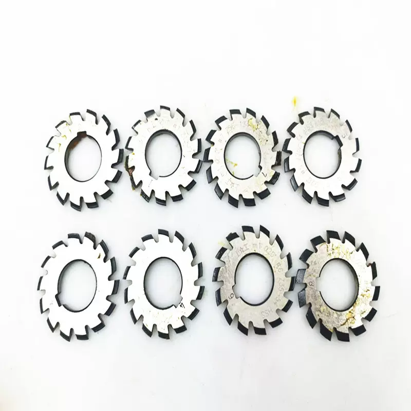 齿轮铣刀盘形 高速钢正齿轮 压力角20度m1-m10 (1-2-3-4-5-6-7-8)