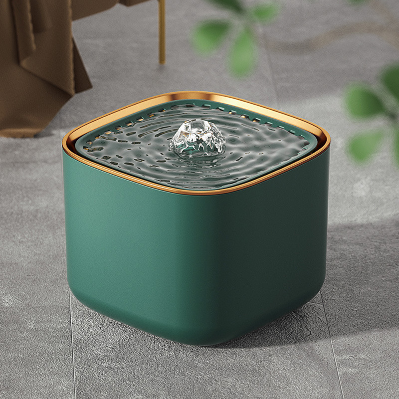 Dispensador de agua para gatos con filtración automática, circulación de agua viva para perros, dispensador de agua para perros de gran capacidad, dispensador de agua inteligente para mascotas, venta al por mayor.
