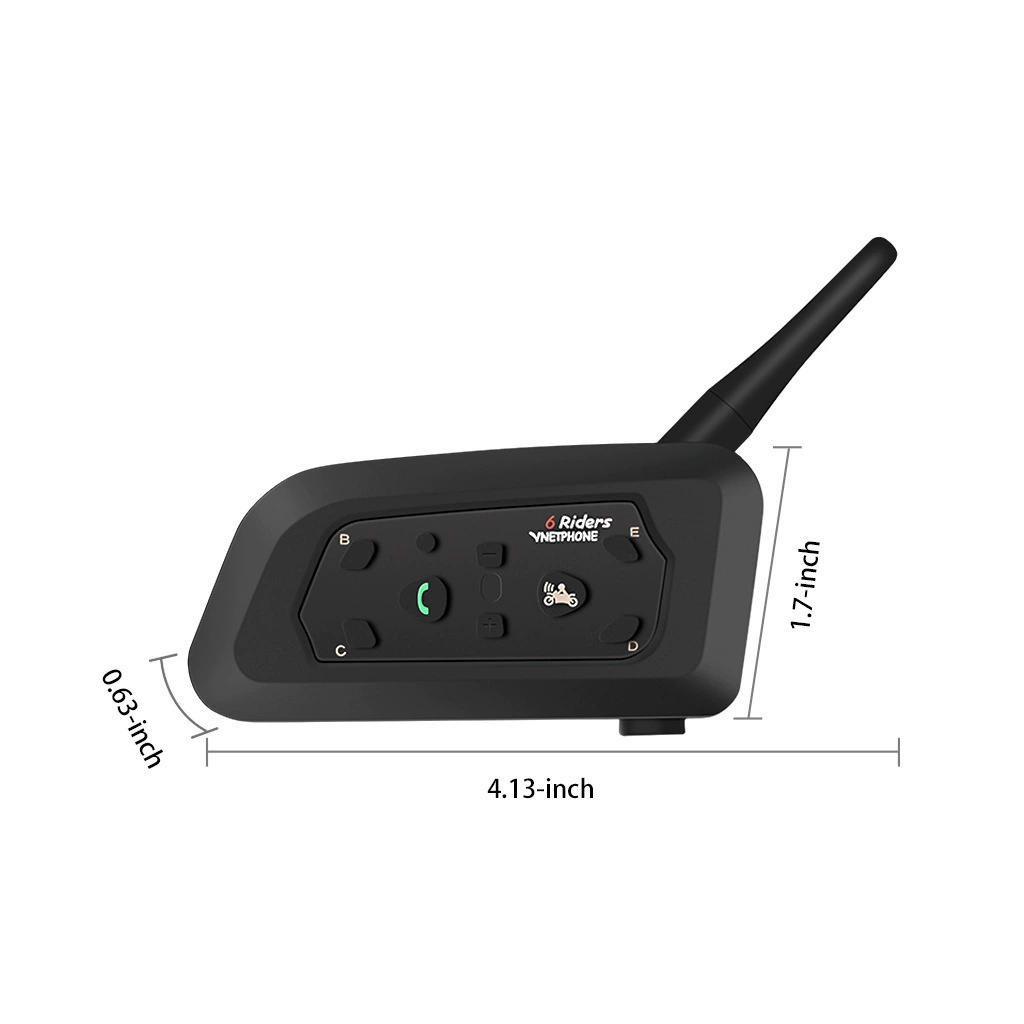 Шлем, рация для велосипедистов, Bluetooth, радиус 1200 метров